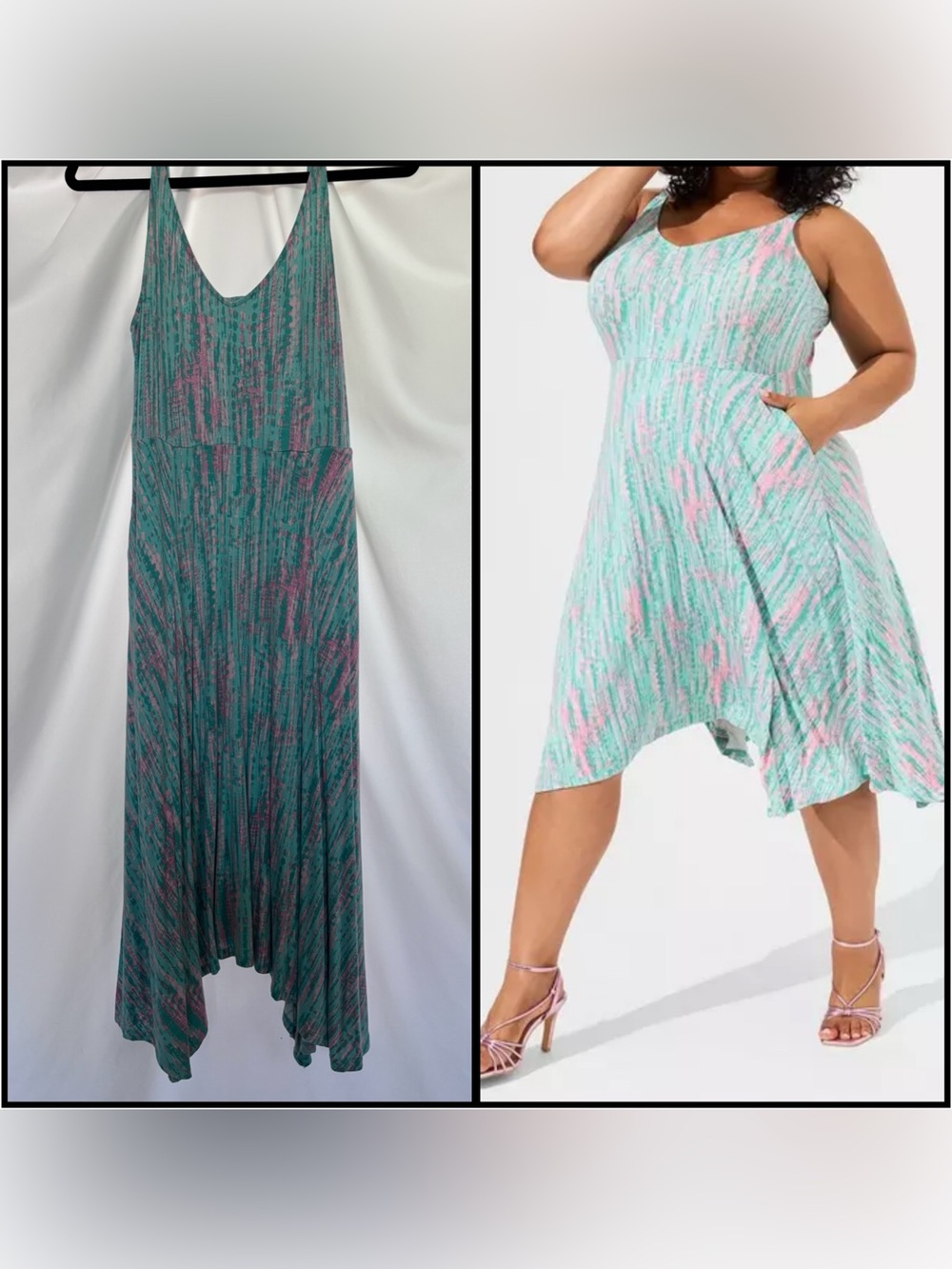TORRID | Midi Super Soft Handkerchief Dress